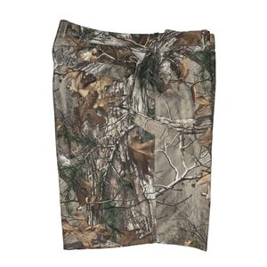 Realtree Camo Shorts Mens 2XL Brown Ripstop Outdoor Hunting Fishing M560197